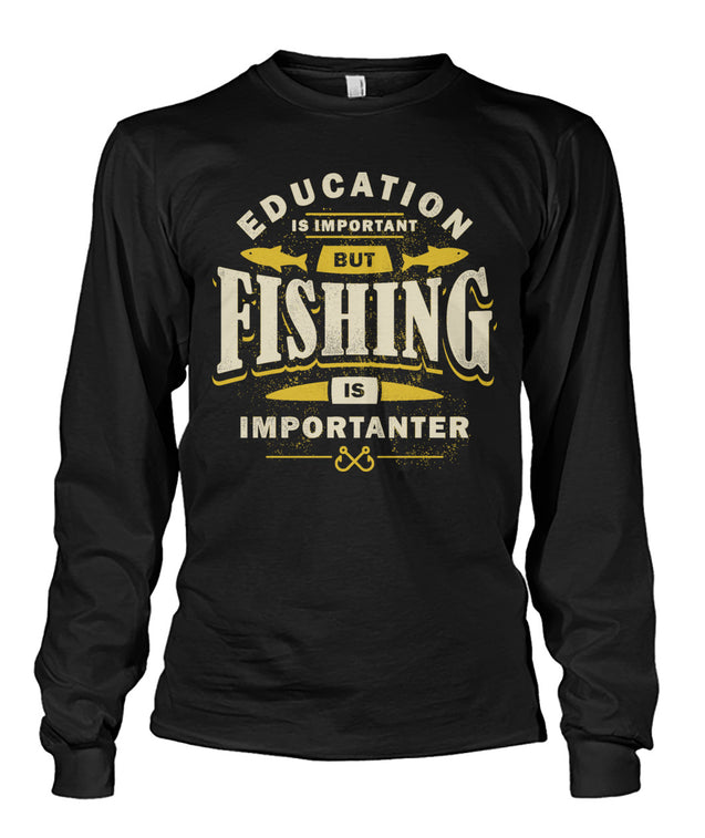 Education Is Important But Fishing Is