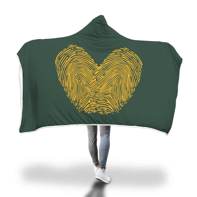 Green Bay Love | Hooded Blanket