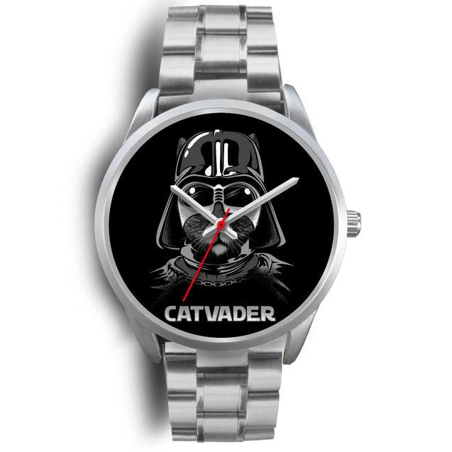 Cat Vader | Silver Stainless Steel Watch