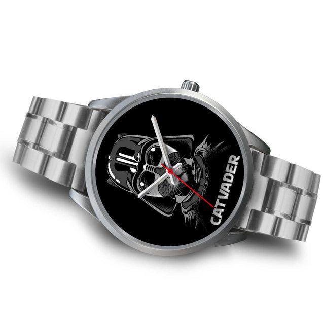 Cat Vader | Silver Stainless Steel Watch