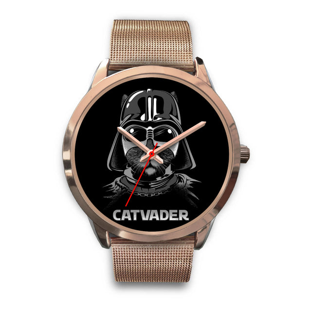 Cat Vader | Rose Gold Stainless Steel Watch