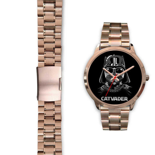 Cat Vader | Rose Gold Stainless Steel Watch