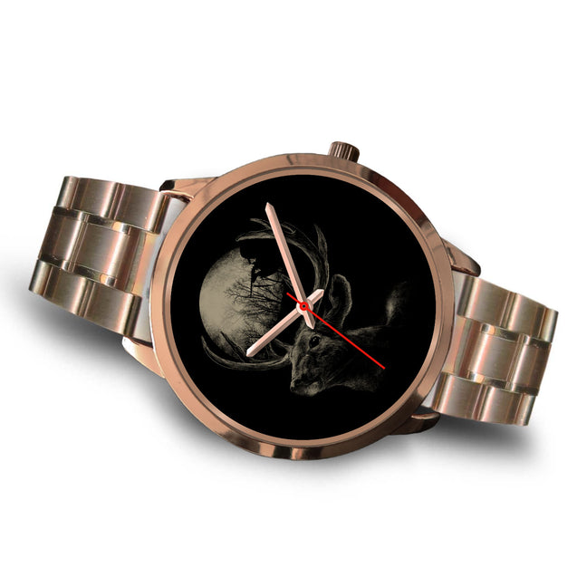 Take Your Aim | Rose Gold Stainless Steel Watch