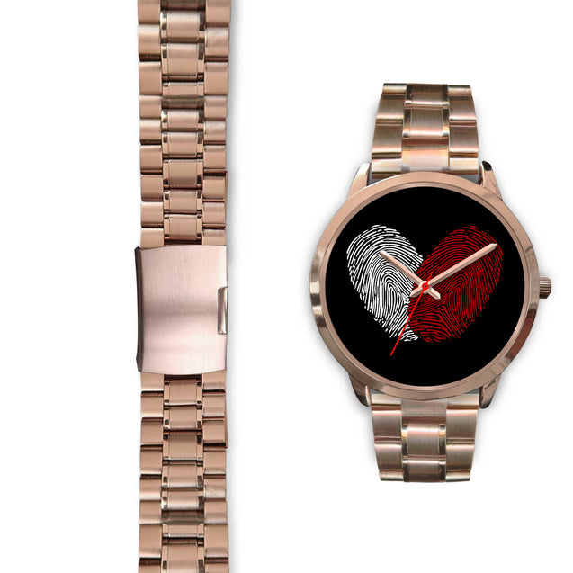 Wisconsin Love | Rose Gold Stainless Steel Watch