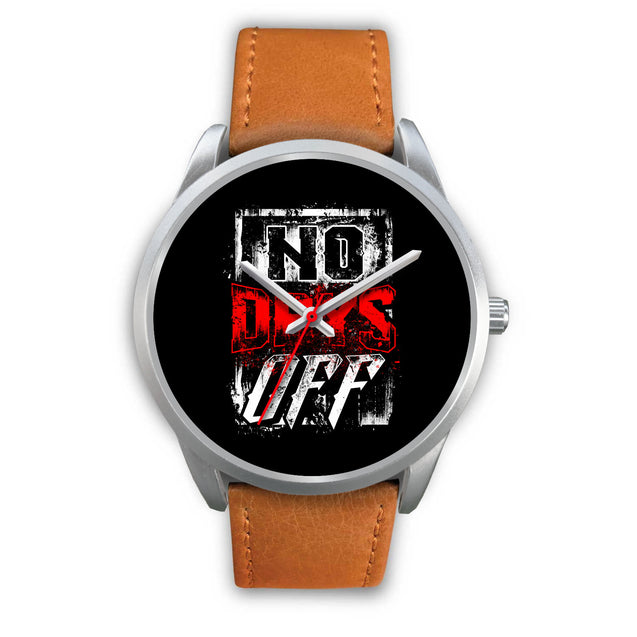 No Days Off | Silver Stainless Steel Watch