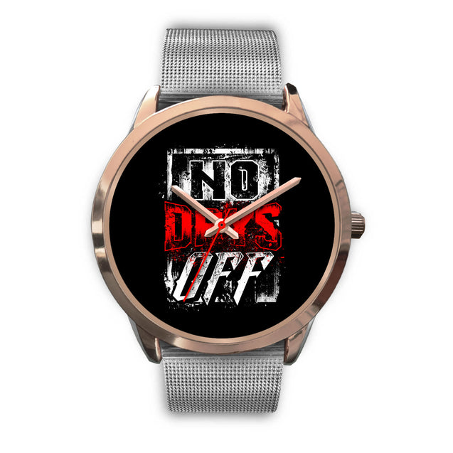 No Days Off | Rose Gold Stainless Steel Watch