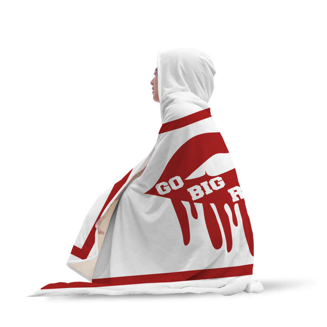 Go Big Red | Hooded Blanket