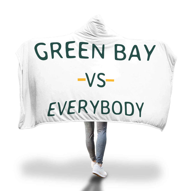 Green Bay VS Everybody | Hooded Blanket