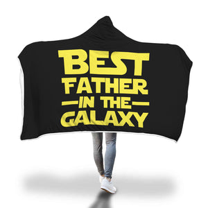 Best Father In The Galaxy | Hooded Blanket