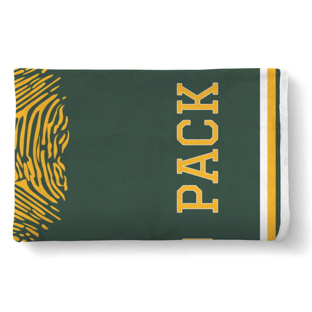 Go Pack Go (Green) | Sherpa Blanket