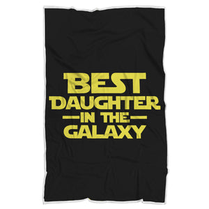 Best Daughter In The Galaxy | Sherpa Blanket