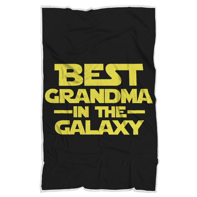 Best Grandma In The Galaxy | Sherpa Blanket