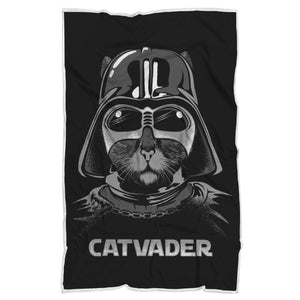 Cat Vader | Sherpa Blanket