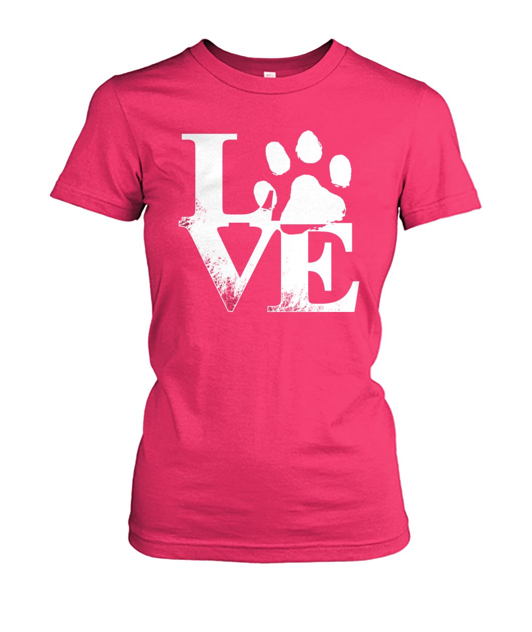 Love Paw Print