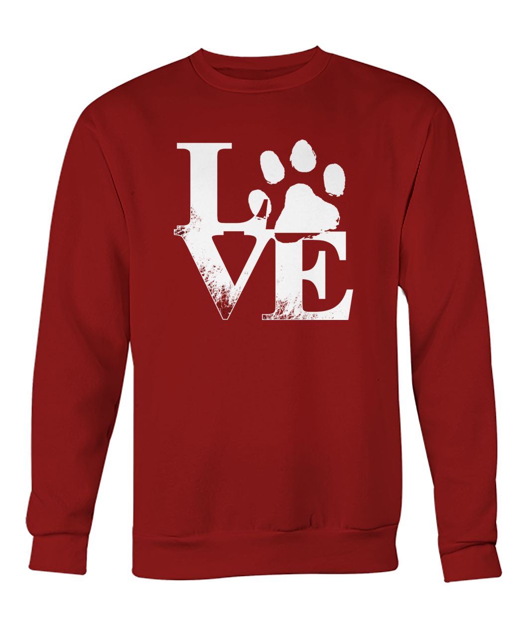 Love Paw Print