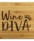 Wine Diva | Bamboo Coasters