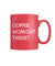 Coffee. Workout. Target. | Colored Coffee Mug