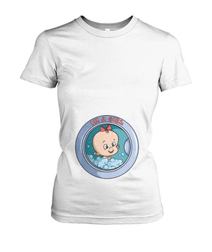Washing Machine Girl | Women's Pregnancy Shirt