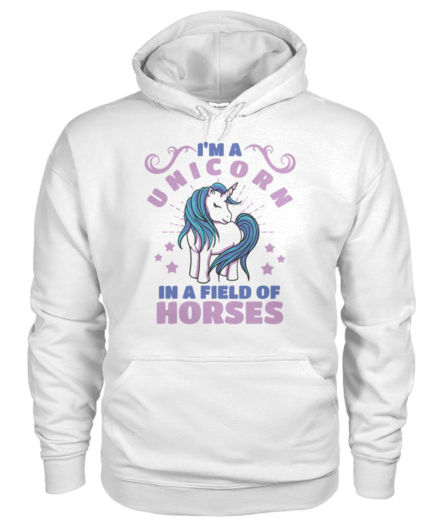 Unicorn In A Field Of Horses