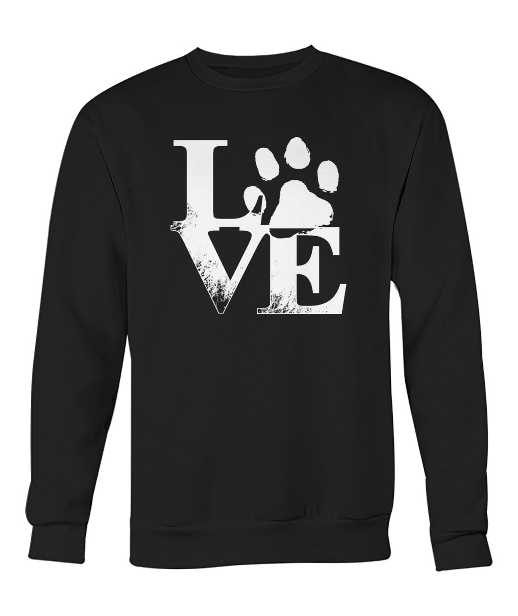 Love Paw Print