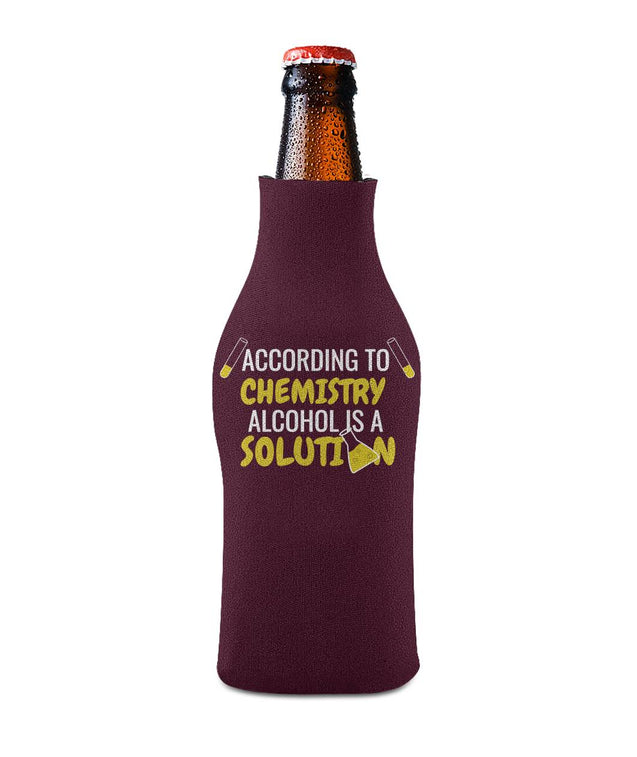 According To Chemistry Alcohol Is A Solution | Can Sleeve