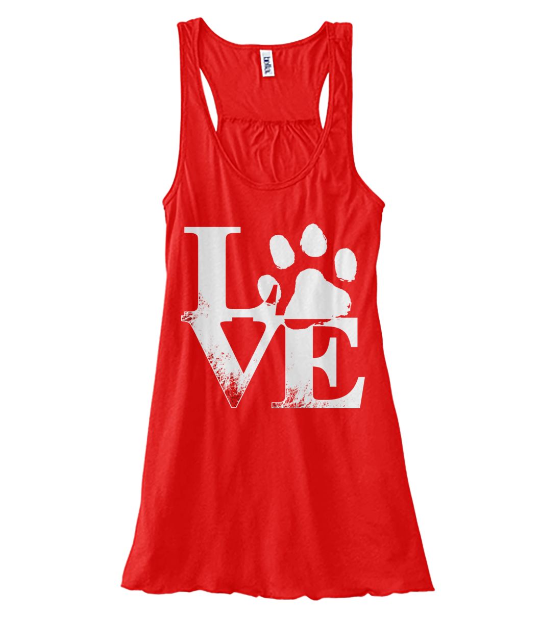 Love Paw Print