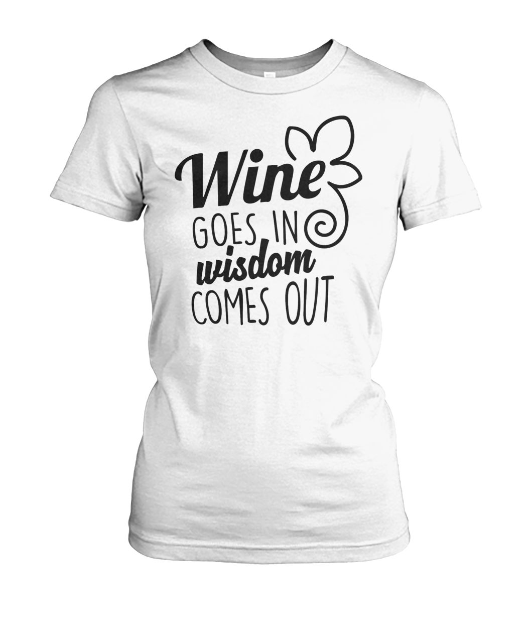 Wine Goes In Wisdom Comes Out