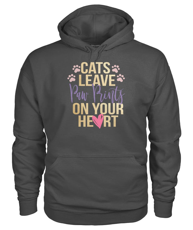 Cats Leave Paw Prints On Your Heart