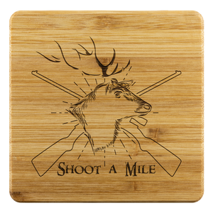 Shoot A Mile | Bamboo Coaster